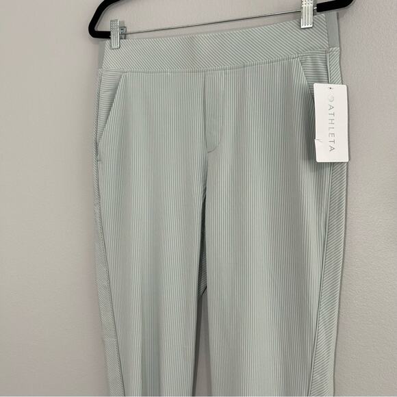 NWT Athleta Brooklyn Textured Ankle Pant Green
City Stripe Pants Size 10 - Picture 4 of 10
